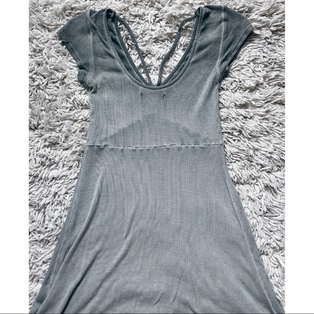 AEO Ribbed Mini Dress - Picture 7 of 10